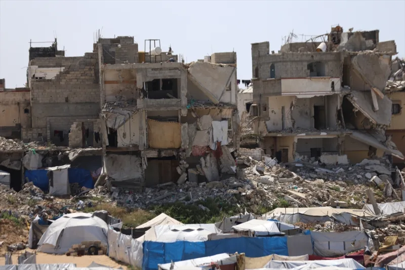 Gaza unistene zgrade