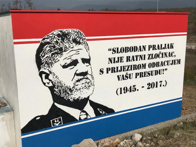 Mural praljak mostar