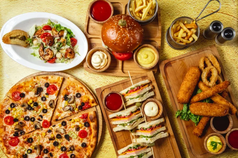 fast food freepik