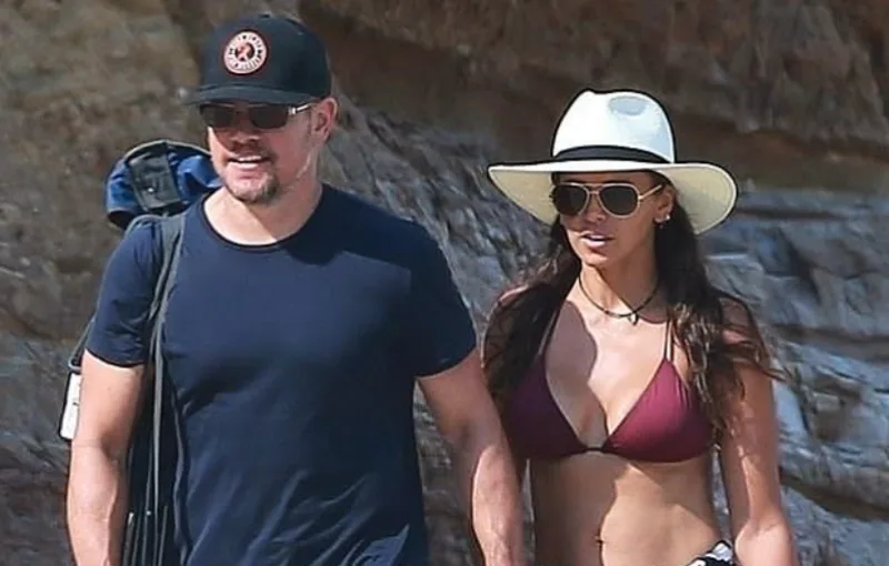 Luciana Barroso matt damon