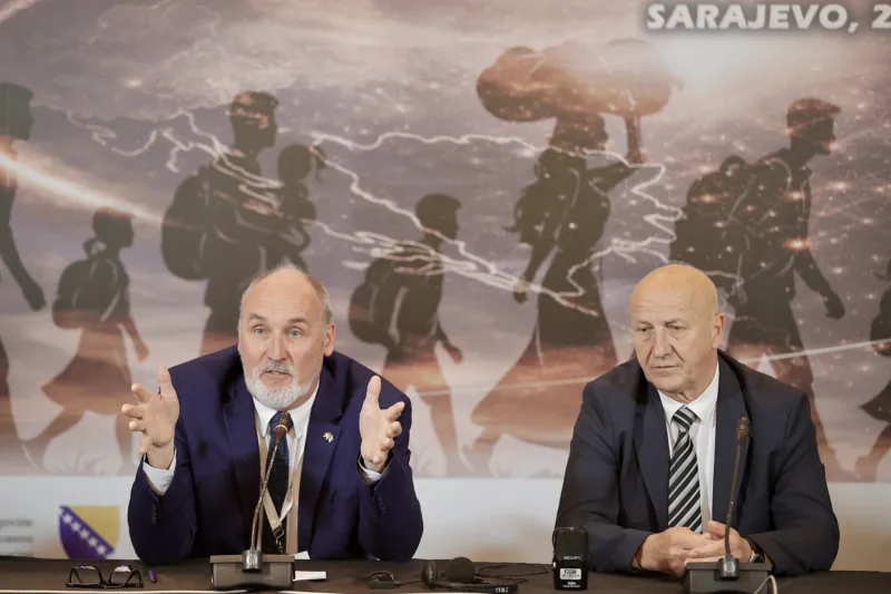 AA 20260421 41167466 41167457 NA PETOJ REGIONALNOJ KONFERENCIJI U SARAJEVU PRIHVACENA REGIONALNA DEKLARACIJA O UPRAVLJANJU MIGRACIJAMA