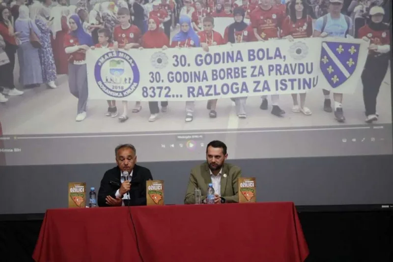 Srebrenica oziljci promocija knjige