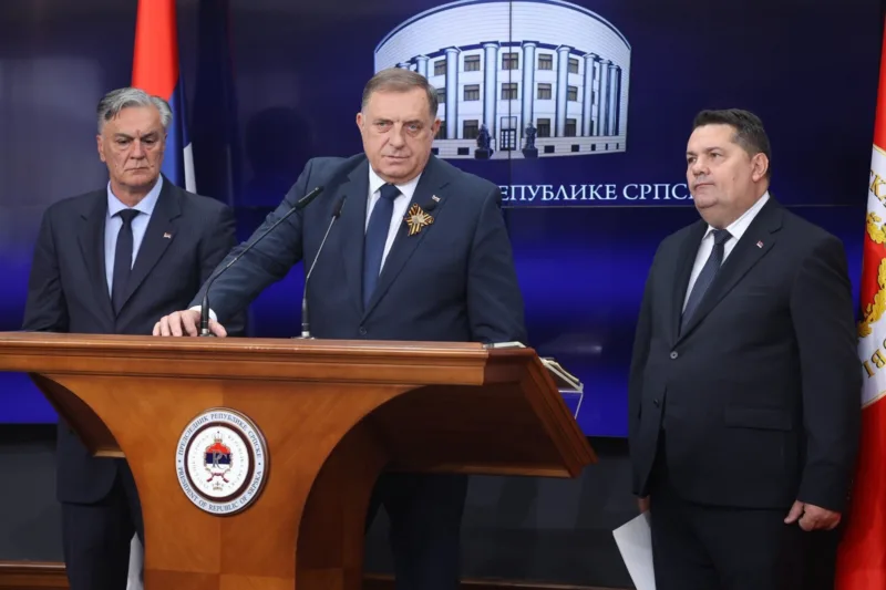 Milorad dodik press