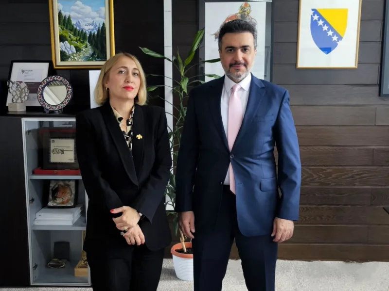 Ministrica Pozder i ambasador Kuvajta Salah A Albannai