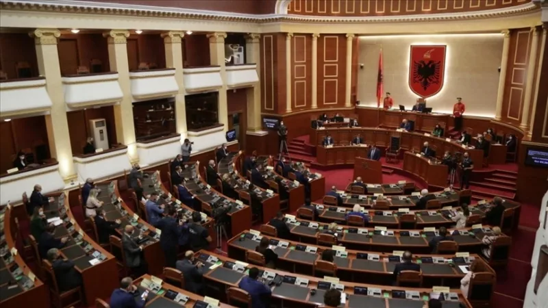Albanski parlament aa