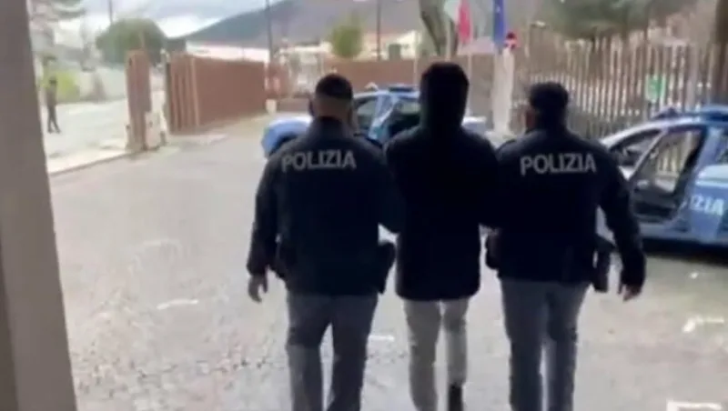 Italija policija ilustracija