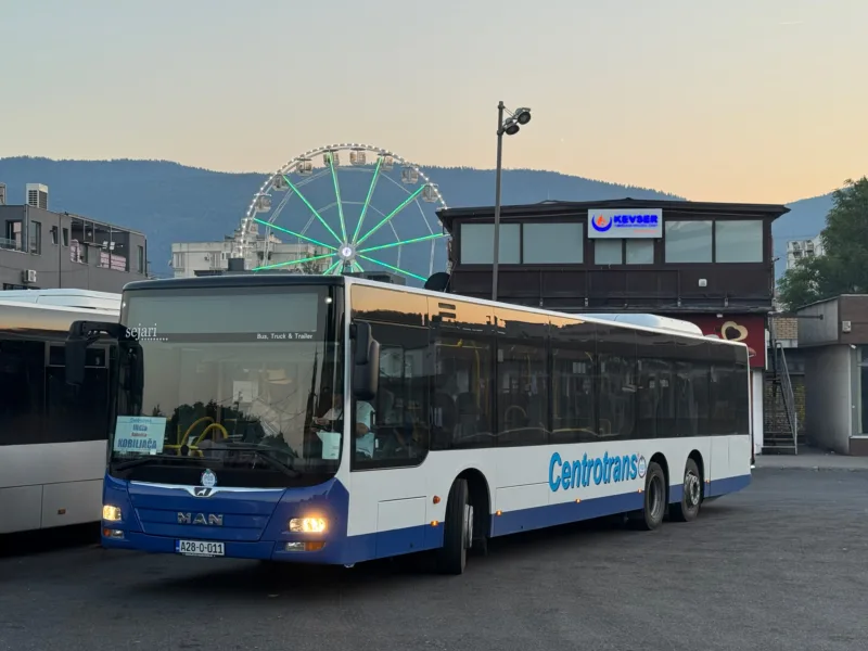 Centrotrans autobus terminal Ilidža