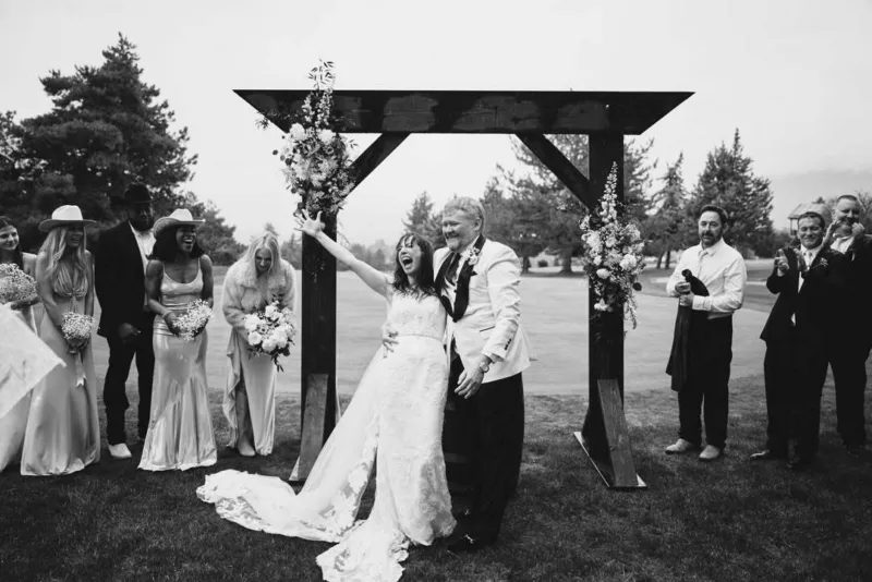 Yesterday scottmichaelcampbell and I under the covenant of God got officially married by my be