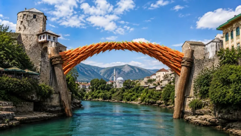 Mostar kolumna s juga