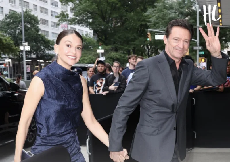 Hugh Jackman i Sutton Foster