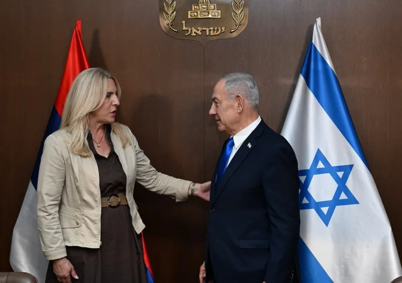 Cvijanovic i netanyahu