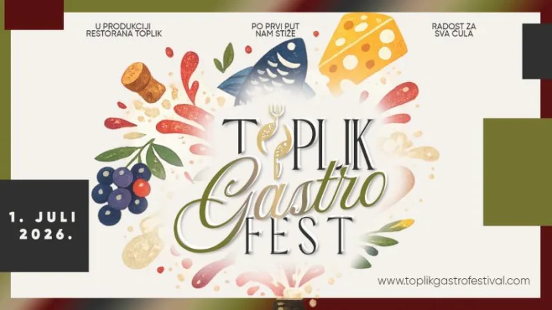 Toplik gastro fest vizual