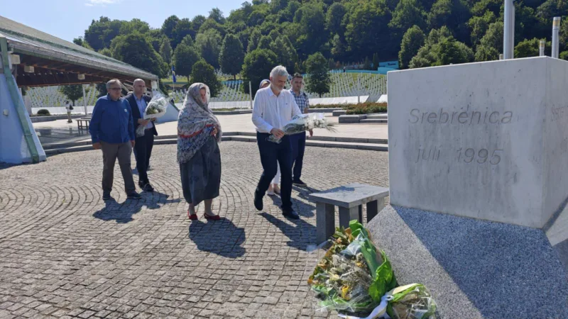 Posjeta Srebrenici 40