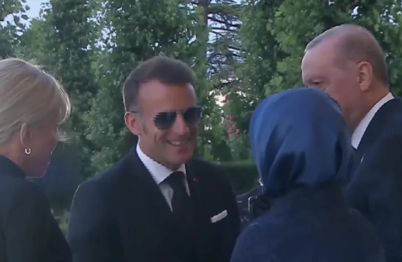 Macron emine erdogan
