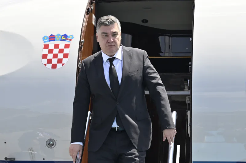 AA 20260707 41901850 41901838 SAMIT SEFOVA DRZAVA I VLADA NATOA PREDSJEDNIK HRVATSKE ZORAN MILANOVIC STIGAO U ANKARU