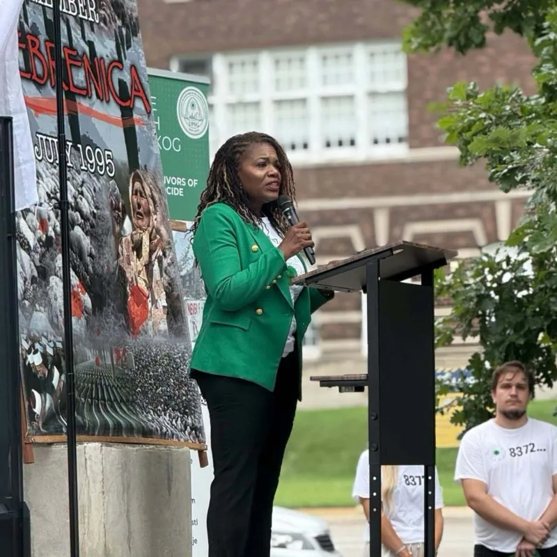 Cori Bush srebrenica
