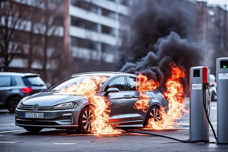 Pozar auto freepik