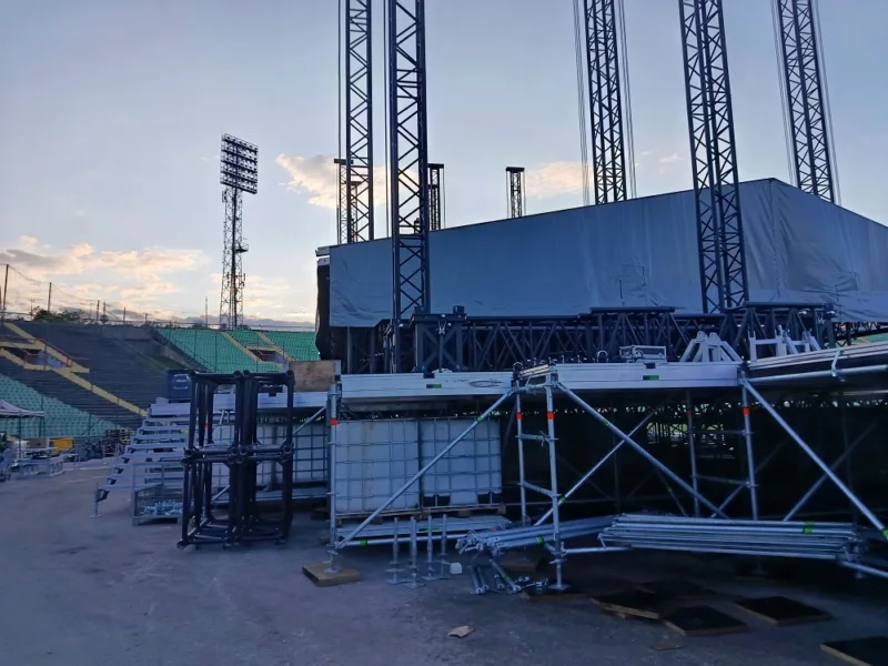 Kosevo pripreme za koncert nina 2
