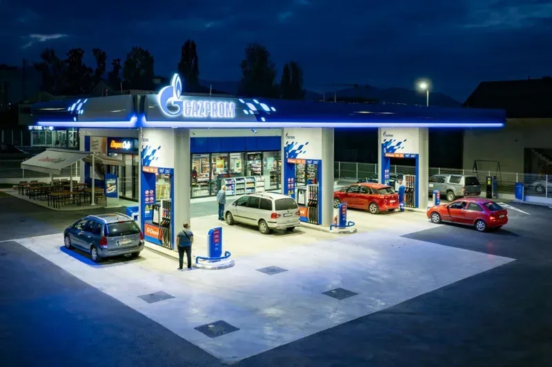 Gazprom benzinska pumpa