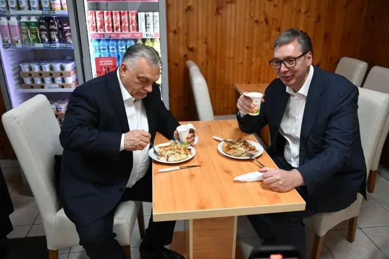 Orban vucic burek srbija