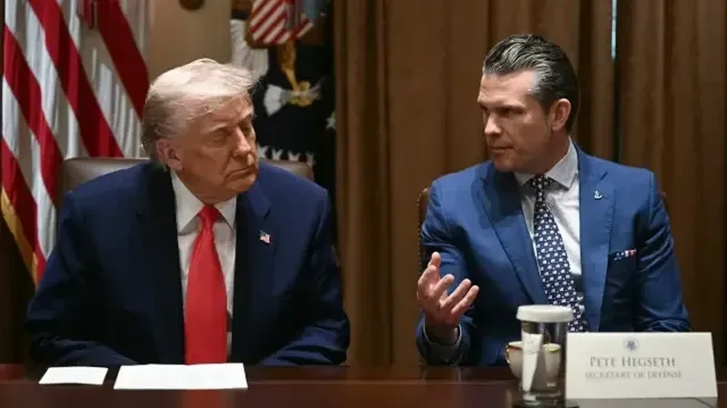 Trump hegseth aa