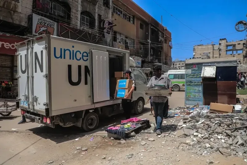 Unicef gaza