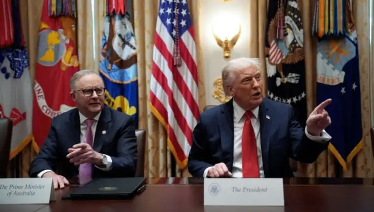 Trump i albanese