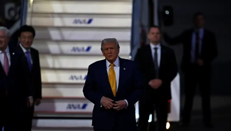 AA 20251027 39532744 39532741 AMERICKI PREDSJEDNIK DONALD TRUMP STIGAO U TOKIO