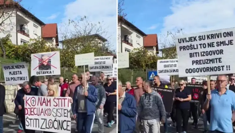 Tuzla protest