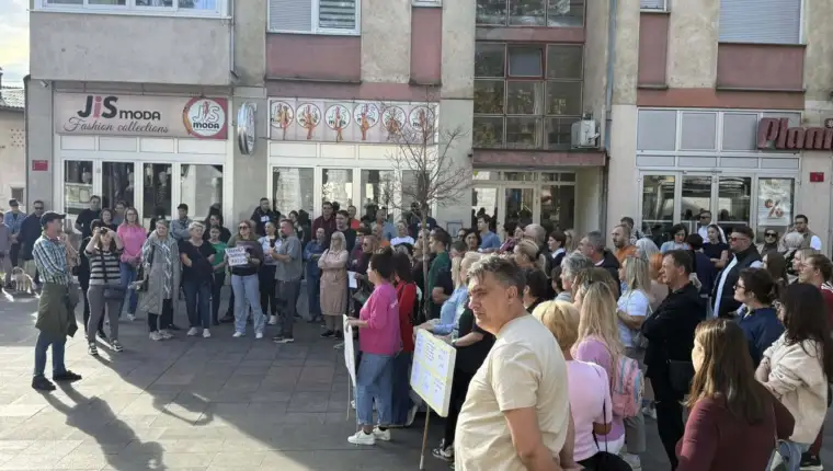 Srebrenik protest