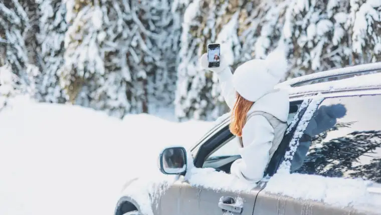 Auto zima freepik