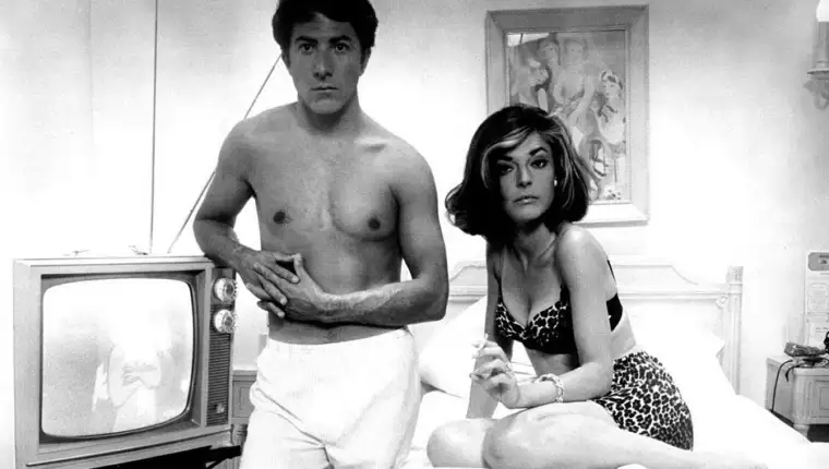 Dustin hoffman ann bancroft the graduate