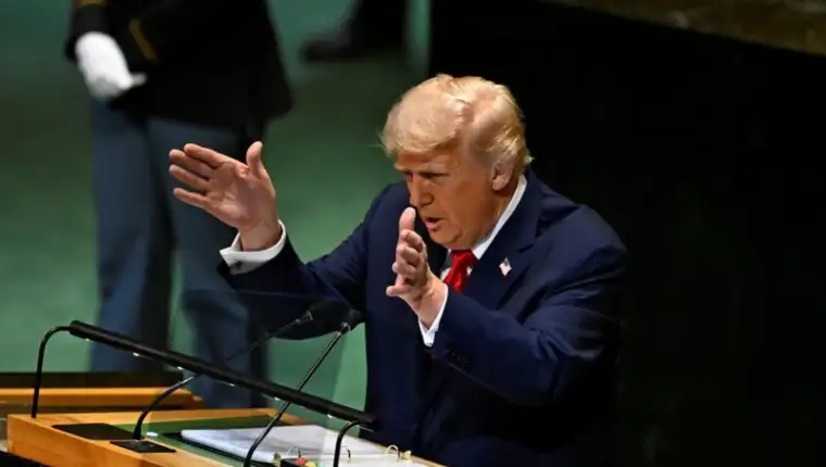 AA 20250923 39204639 39204627 AMERICKI PREDSJEDNIK DONALD TRUMP NA 80 ZASJEDANJU GSUNA