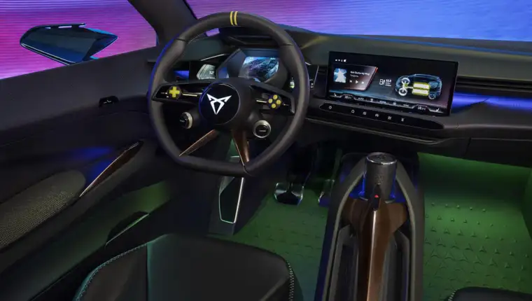 Cupra raval concept interior