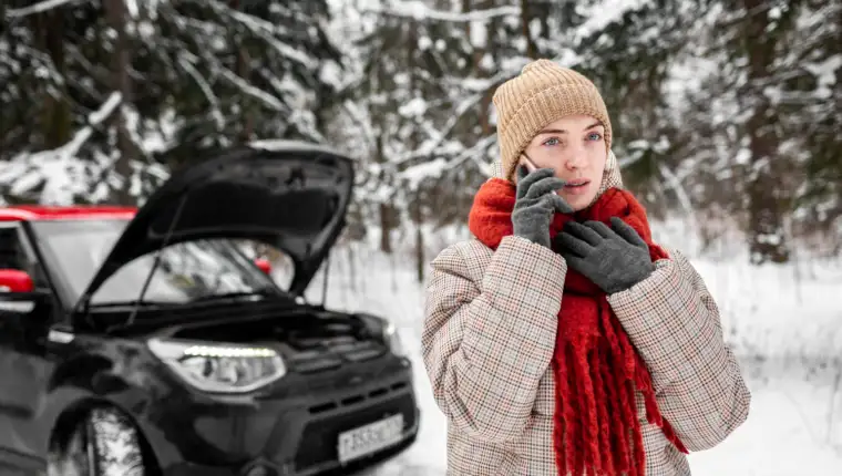 Auto zima freepik