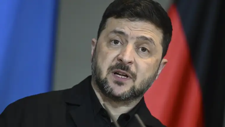 AA 20251215 39990283 39990282 UKRAJINSKI PREDSEDNIK VOLODIMIR ZELENSKI U NEMACKOJ