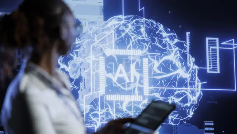Computer scientist updating ai systems