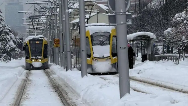Tramvaji snijeg