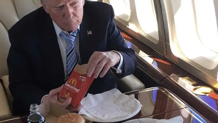 Trump mcdonalds