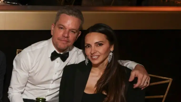 Matt damon Luciana Barroso