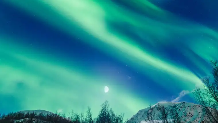 polarna svjetlost freepik