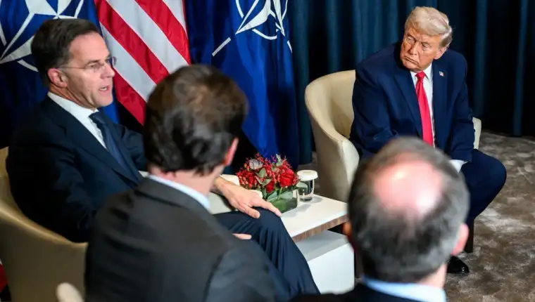 Trump rutte1