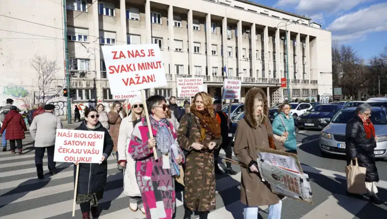 Protesti klinika Sarajevo