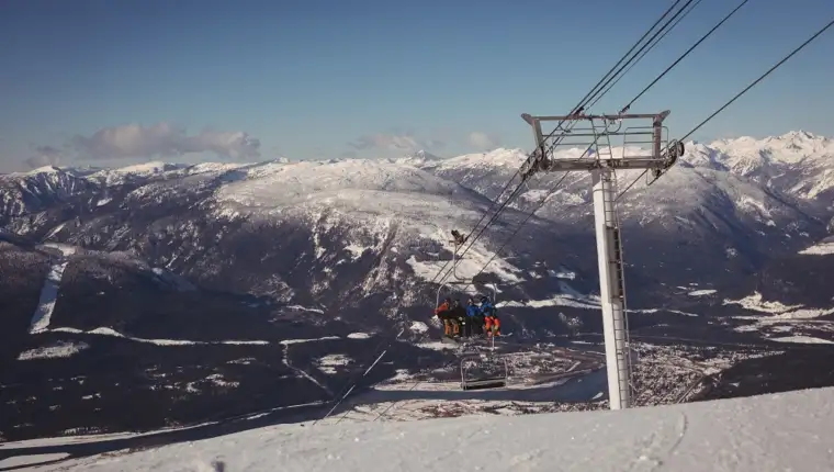 Ski lift freepik