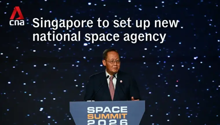 Singapur space agency x