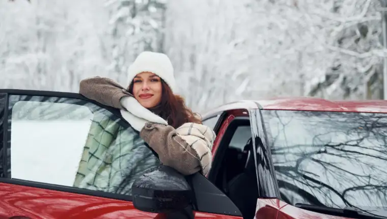 Auto zima freepik
