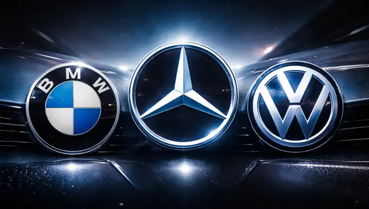 bmw mercedes vw
