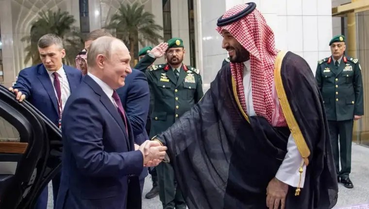 Putin bin salman