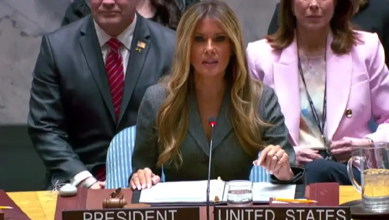 Melania trump un