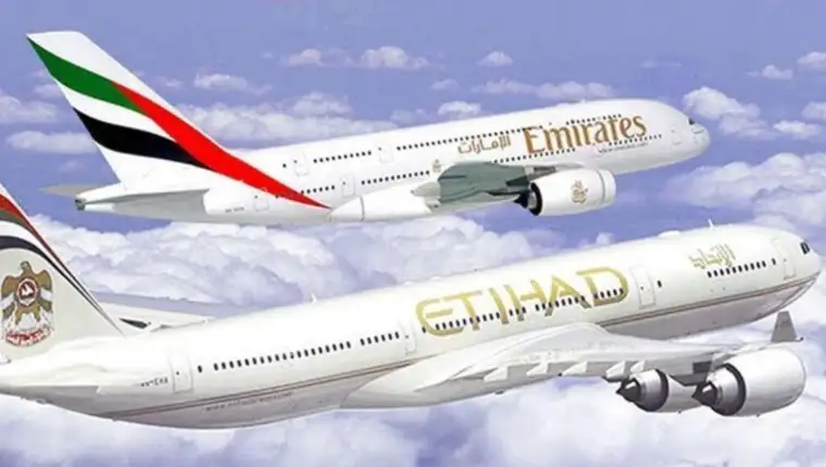 Emirates i Etihad Airways